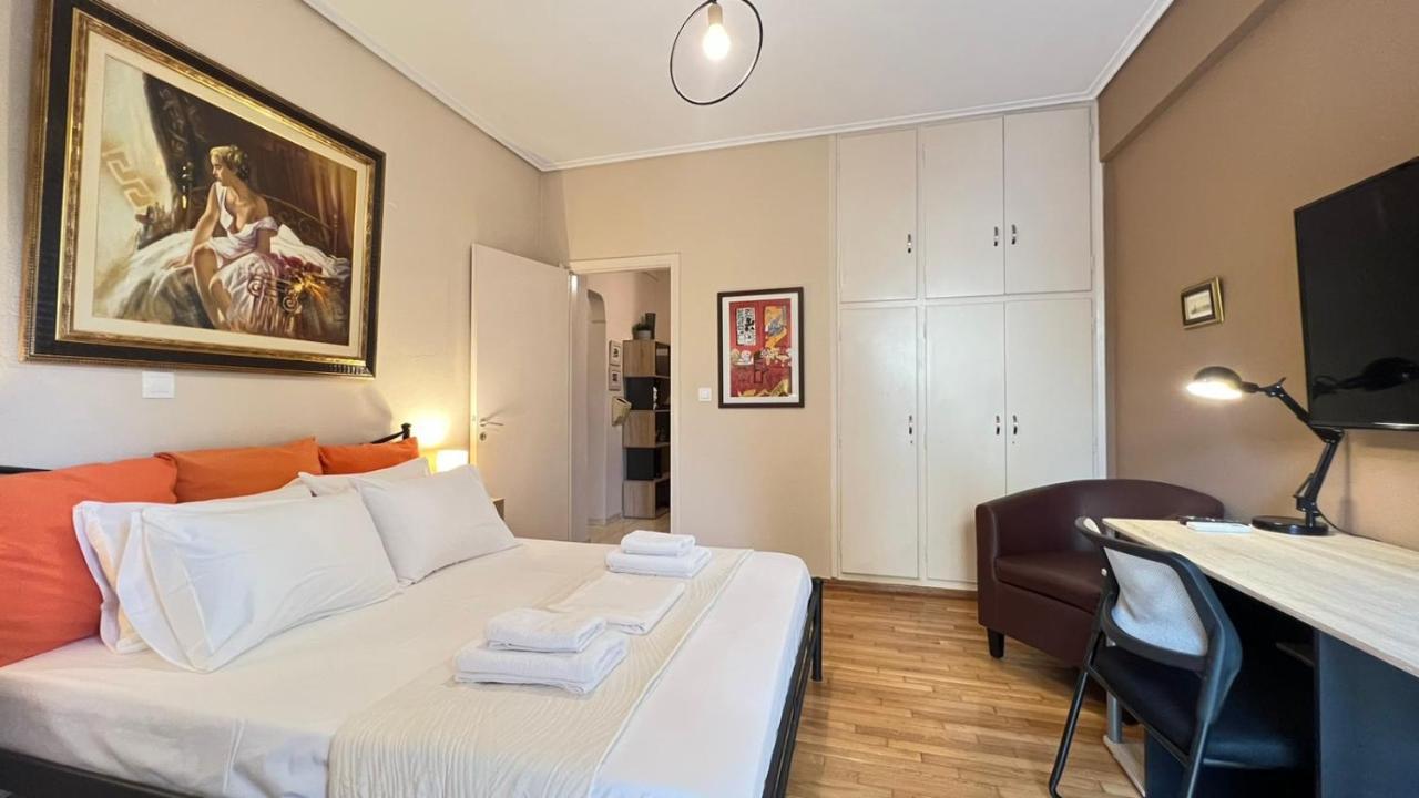 Koukaki Cozy Studio Retreat 1' From Metro Atény Exteriér fotografie